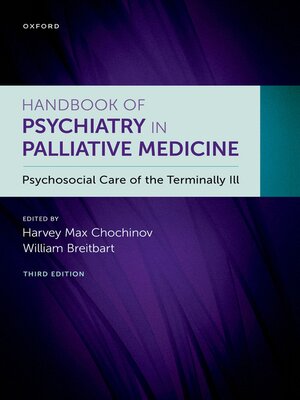 cover image of Handbook of Psychiatry in Palliative Medicine